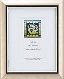 Kitchen & Housewares : Frame 6 x 8 inches. Cut out for 6 x 4 photo (10 x 15cm) Silver