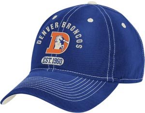Denver Broncos Reebok Throwback Adjustable Slouch Hat