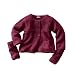 Girl's cardigan burgundy 102