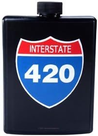 420 Interstate Flask with Funnel - 5oz.