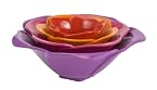 Rose Condiment Bowls (Set of 4) - Assorted Colors