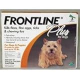 Frontline Plus For Dogs 1-22 lbs. (3 Pack)