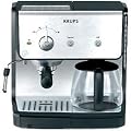 Krups XP2010 Combination Unit; 10 cup Coffee Maker & 15-bar Pump Espresso