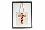 Mr Shoes Leopard Print Canvas Tote Fashion Shopping Bag