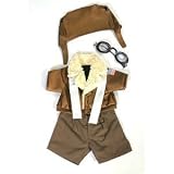 Pilot Outfit Teddy Bear Clothes Fit 14" - 18" Build-A-Bear, Vermont Teddy Bears, and Make Your Own Stuffed Animals
