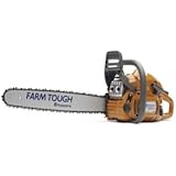 Husqvarna 967166101 450 2-Cycle Fully Assembled Gas Chainsaw, 50cc, 20-Inch