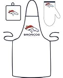 Denver Broncos Grilling Apron Set