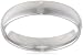 Men's Platinum Comfort-Fit Plain Wedding Band (5 mm)