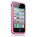 Pink Bumper Case for Apple iPhone4