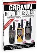 DVD Garmin Rino GPS 110, 120, 130 Instructional Training DVD