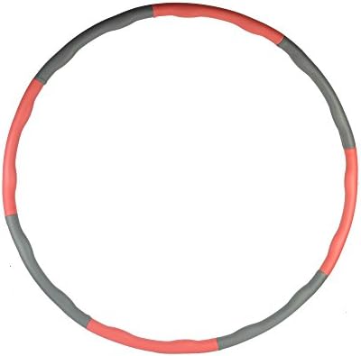 Suixin Weighted Hula Hoop. Perfect for Dancing, Hot Fitness Workouts and Simply the Funnest Way to Lose Weight