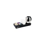 Corby of Windsor, The NEW Corby Welcome Tray Black, with Chrome & Black Kettle (Pack of 2)  from Corby of Windsor