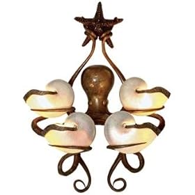 Maitland-Smith Octopus and Nautilus Accent Wall Sconce