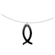 Hemalyke Ichthus Fish Choker Necklace