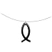 Hemalyke Ichthus Fish Choker Necklace