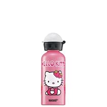 Sigg Kids Hello Kitty Eco Friendly Active Top Aluminum Reusable Water Bottle - 0.4 L