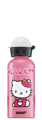 Sigg Kids Hello Kitty Eco Friendly Active Top Aluminum Reusable Water Bottle-0.4L
