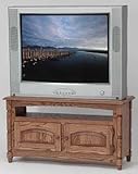 #873 Solid Wood TV Stand Country Oak Plasma LCD HD TV Stand