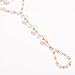 Sandistore Womens Beach Imitation Pearl Barefoot Sandal Foot Jewelry Anklet Chain
