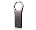 Silicon Power 8GB Jewel J80 USB 3.0 Flash Drive, Titanium (SP008GBUF3J80V1T)