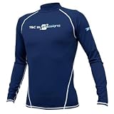 Town&Country(タウンアンドカントリー) ラッシュガード 長袖 MEN'S NAVY XL TRG8416