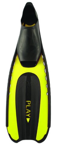 Salvas Herren Flosse Play, pocket insert black/blade matt yellow, 42-43, BA128 42 Preisvergleich