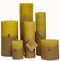 3" x 12" Beeswax Candle from Spain