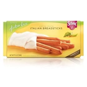 Schar Naturally Gluten Free Italian Bread Sticks - 5.3 oz single packages by Schar