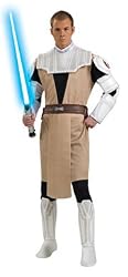 Star Wars Animated Deluxe Obi Wan Adult Costume