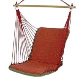 Perfect for the Garden Single Cushioned Swing - Veranda Red Gardens Collection by Pawleys Island