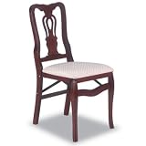 Queen Anne Folding Chair 2 PK - Cherry