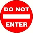 DO NOT ENTER mini highway street road sign
