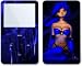 Blue Girl Design Skin Decal Sticker for Apple iPod video 30GB/ 60GB/ 80GB Player