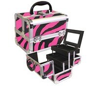 Pink Zebra Makeup