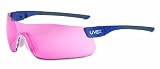 Uvex SX0210X PrecisionPro Safety Eyewear SCT-Vermillion Uvextreme Anti-Fog Lens, Frameless