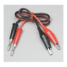 Charge Lead w Alligator Clips (2) from Voltmeters