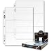 BCW Pro 3-Pocket Page Currency Page (100 Ct. Box)