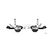Search : Shimano 2010 XTR RapidFire Plus Mountain Bike Shifter Set - SL-M970 - ISLM970APA
