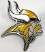 Minnesota Vikings Enamel Pewter Buckle, NFL Football Buckle