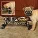 Elevated Scrollwork Double Diner & Bowls : Size 1 PINT - 12 INCH