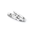 3 Diamond Promise Ring 1/4 ct. in 14K White Gold