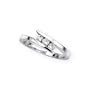 3 Diamond Engagement Ring 1/4 ct. in 14K White Gold
