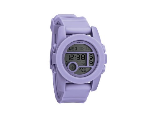 Nixon - Womens Digital Unit 40 Watch, Color: Pastel Purple