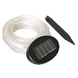 Solar-Powered Outdoor Led Tube Lights, 20Ft Red
