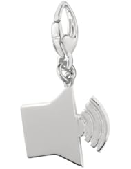 Sterling Silver Speaker Symbol Charm