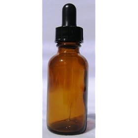 Glass Amber Bottles with Droppers 1 Oz (1 Dozen)