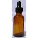Glass Amber Bottles with Droppers 1 Oz (1 Dozen)