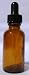 Glass Amber Bottle with Dropper 2 Oz (1 Dz)