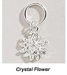 CRYSTAL FLOWER - Dazzling Dog Collar Charm