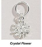 CRYSTAL FLOWER - Dazzling Dog Collar Charm